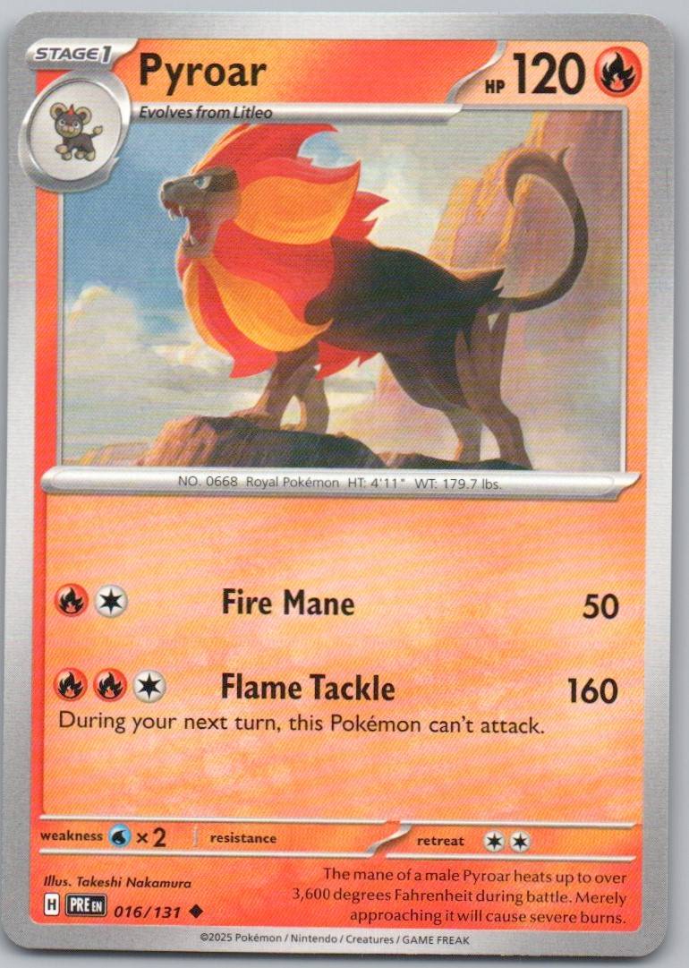 16 - Pyroar