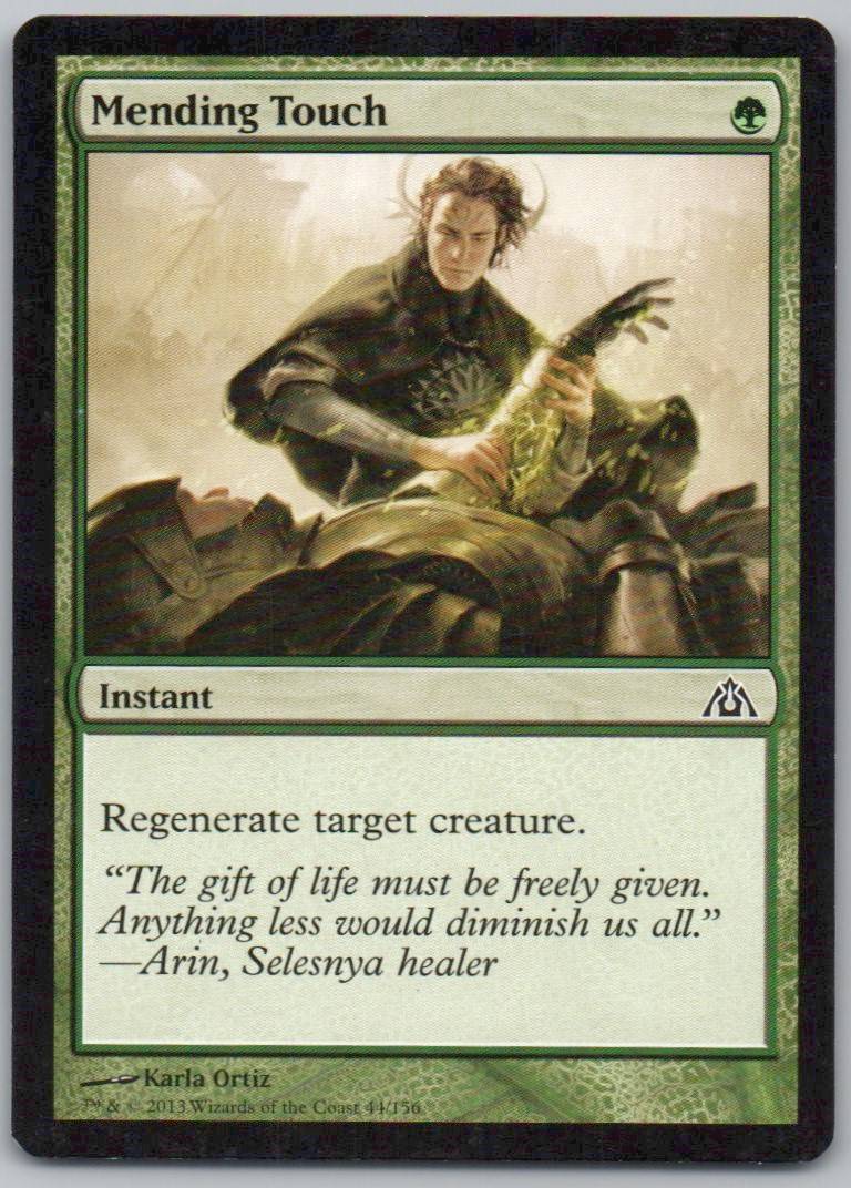 Mending Touch 44 Normal Instant Card - Dragon's Maze