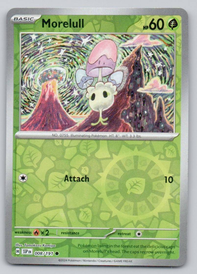 Morelull 008 REV Card - Surging Sparks