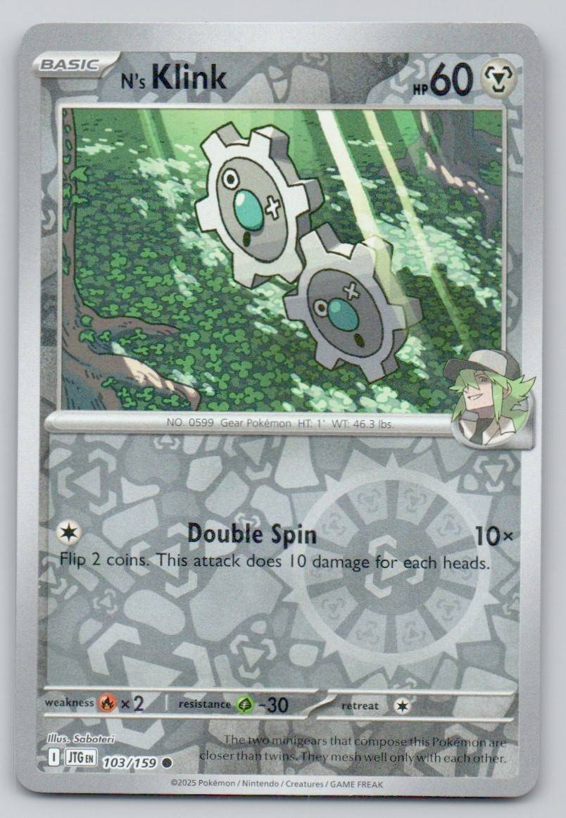 N's Klink 103 REV Card - Journey Together