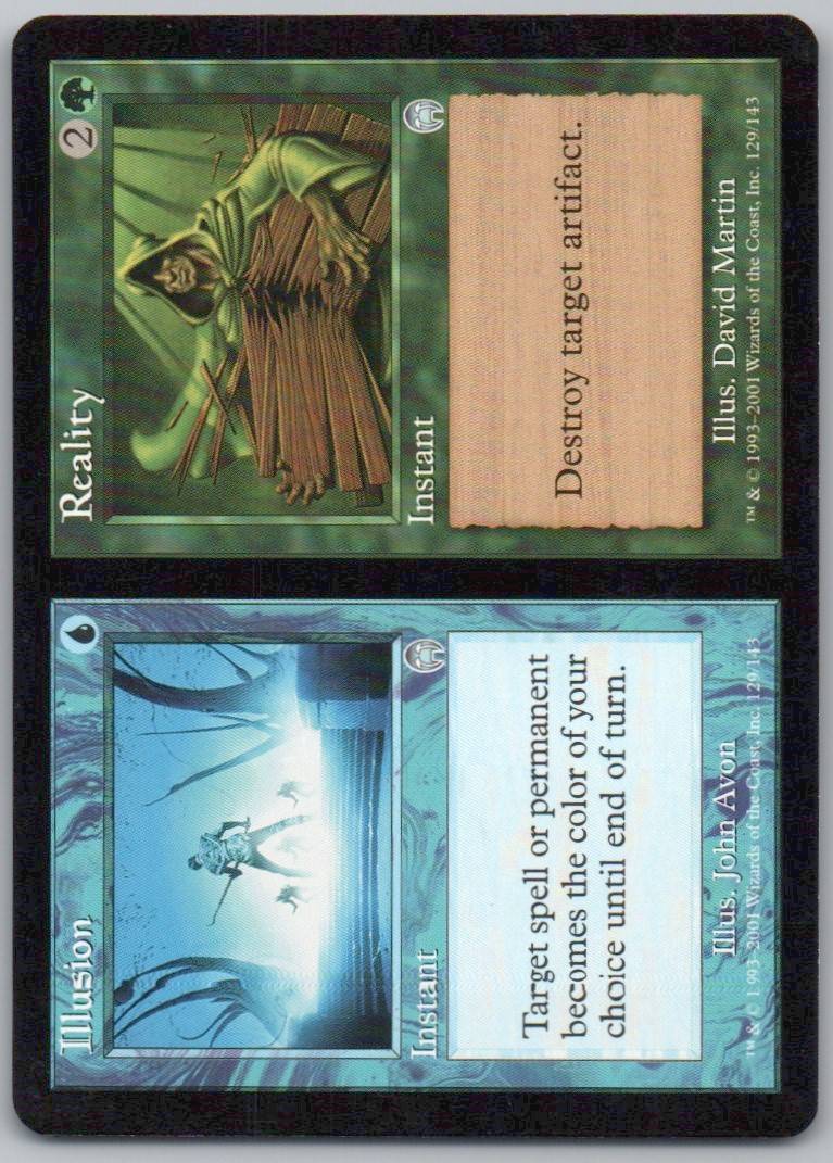 Illusion // Reality 129 Normal Instant Card - Apocalypse