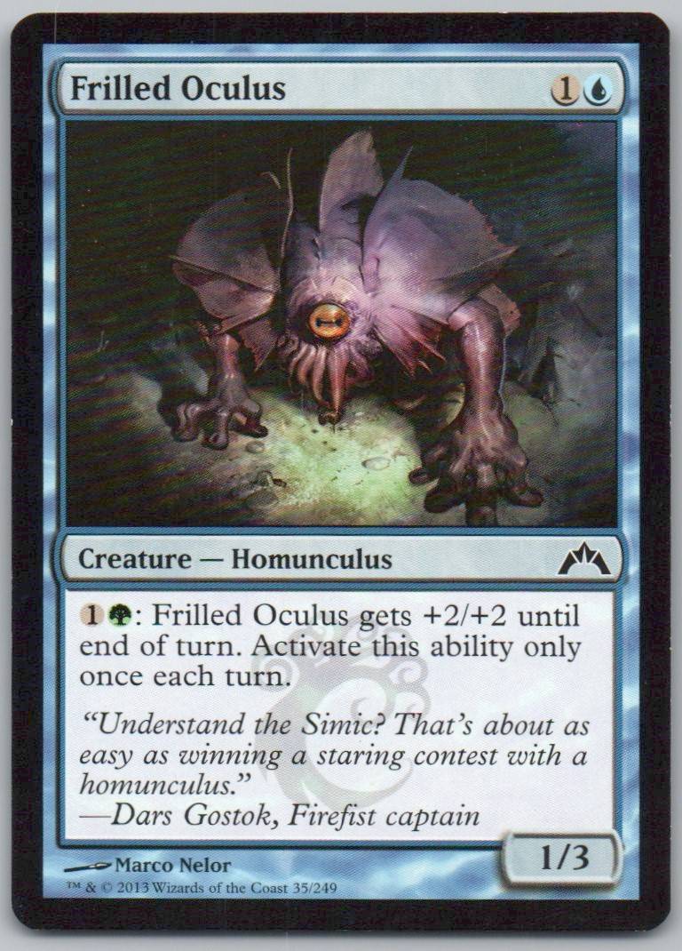 Frilled Oculus 35 Normal Creature Card - Gatecrash