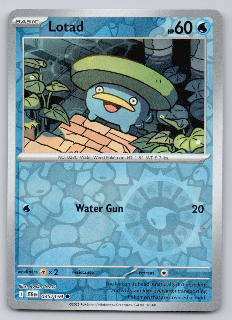 Lotad 035 REV Card - Journey Together