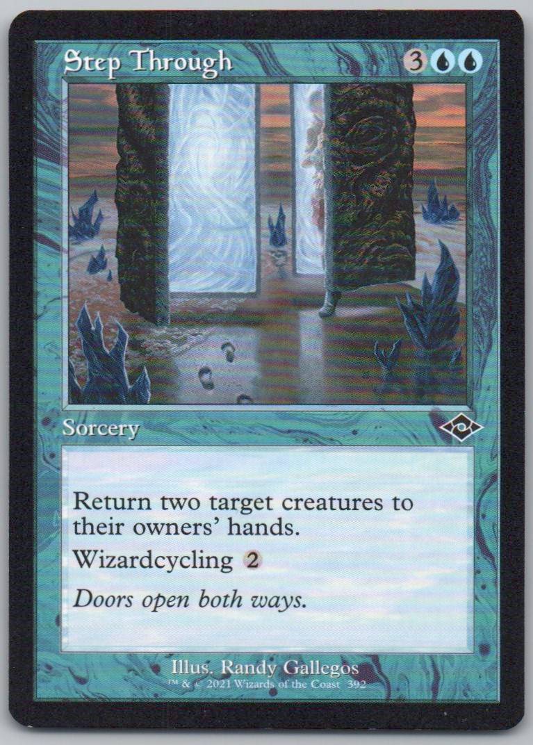 Step Through (Retro Frame) 392 Normal Sorcery Card - Modern Horizons 2