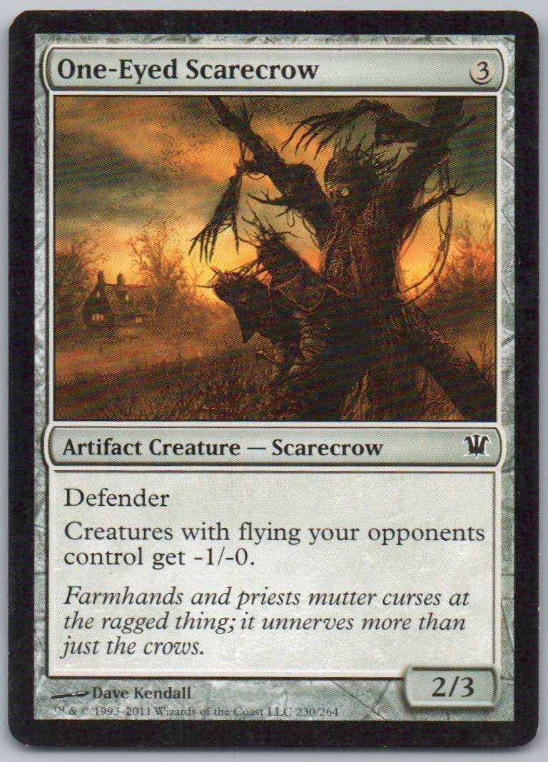 One-Eyed Scarecrow 230 Normal Artifact Card - Innistrad