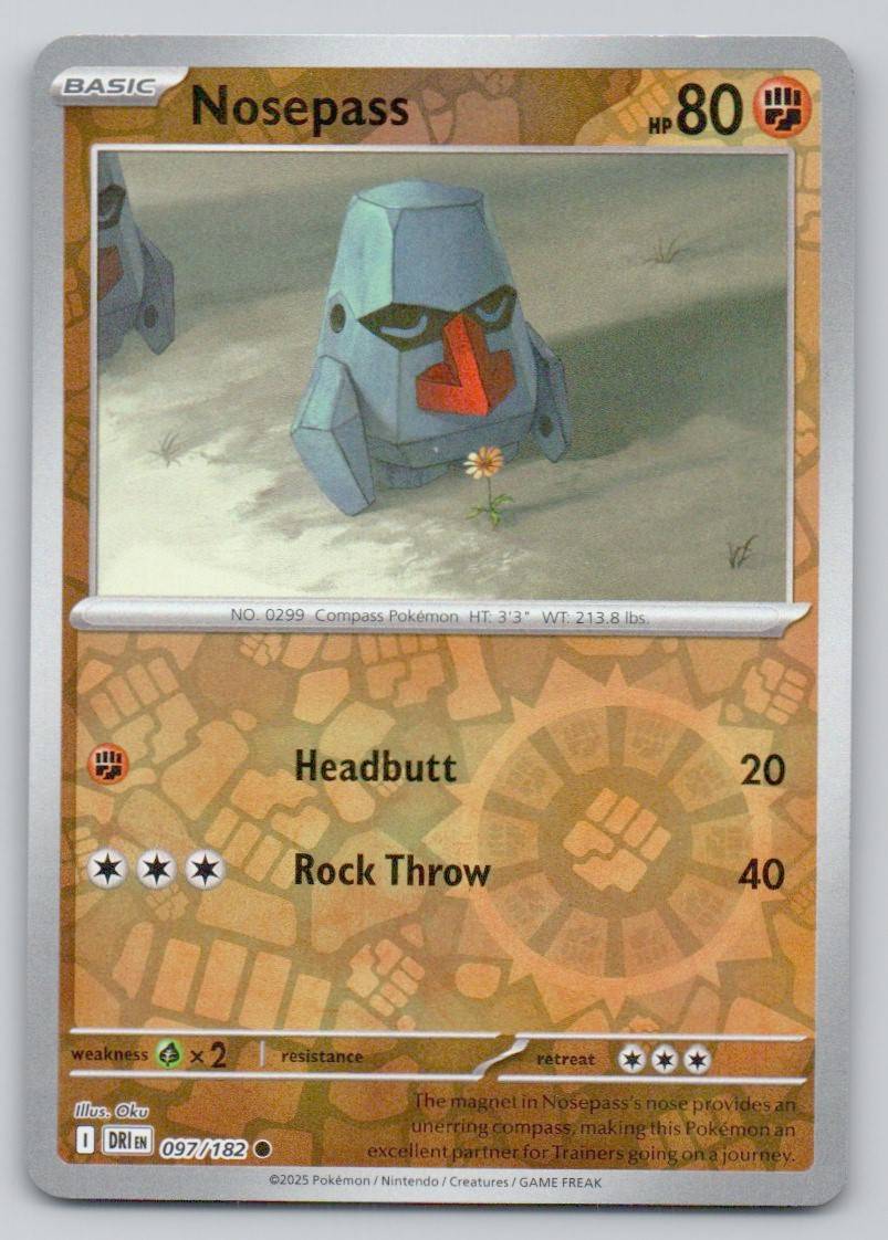 Nosepass 097 REV Card - Destined Rivals