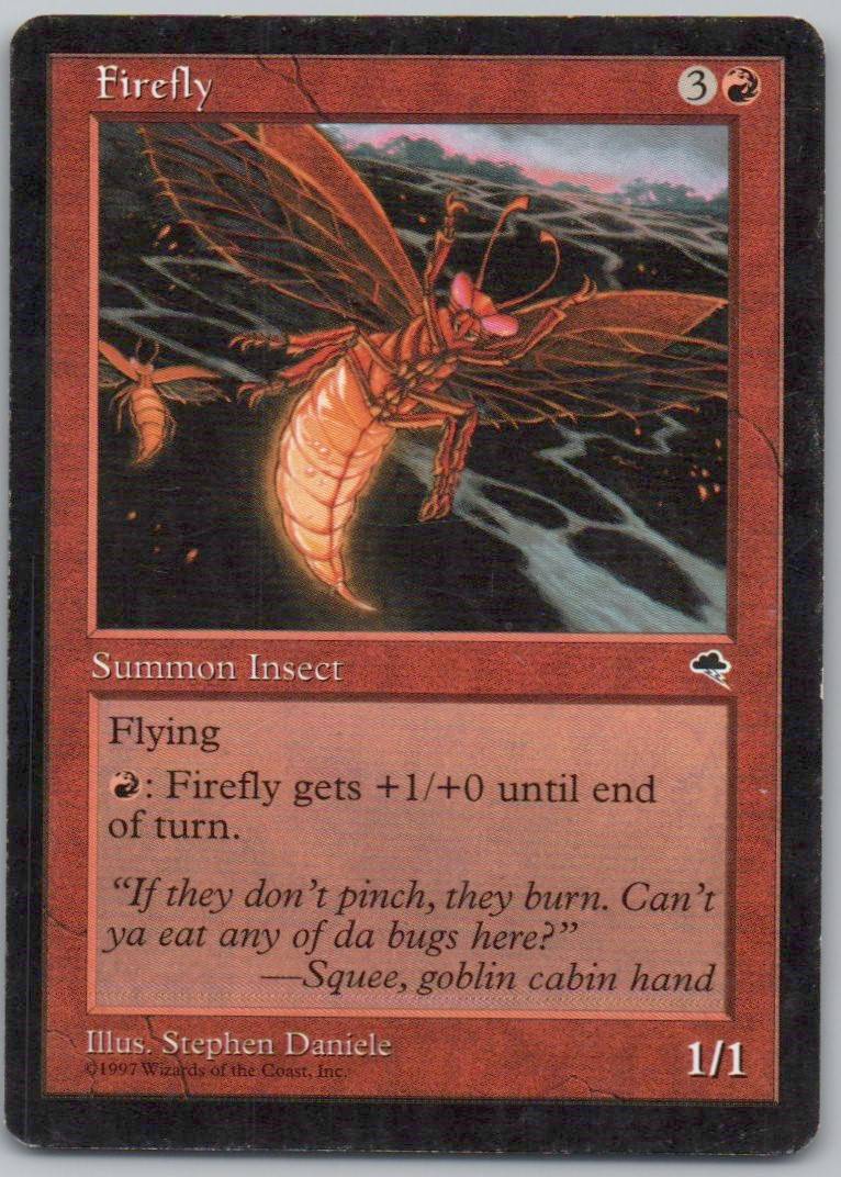 Firefly 172 Normal Creature Card - Tempest