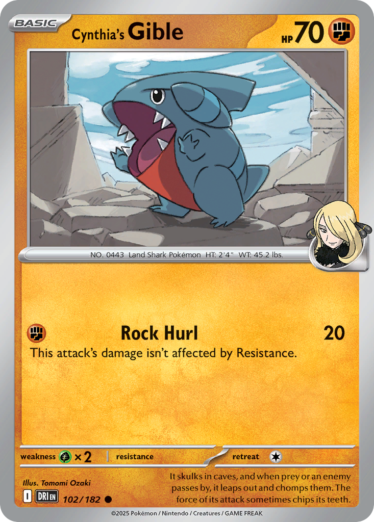 102 - Cynthia's Gible