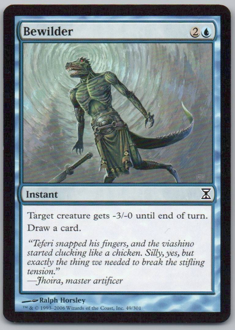 Bewilder 49 Normal Instant Card - Time Spiral