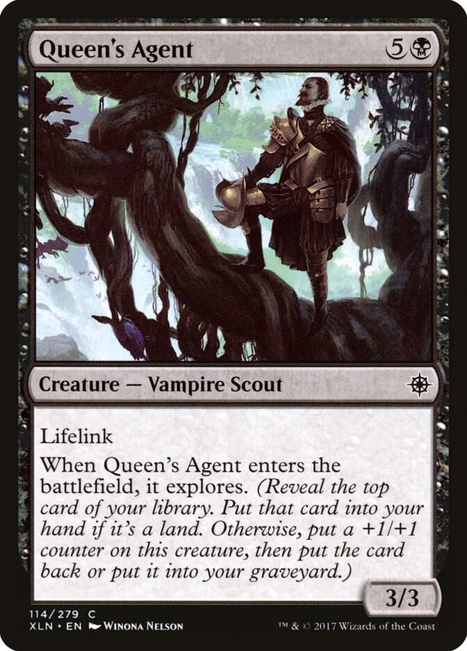 Queen's Agent 114 Normal Creature Card - Ixalan