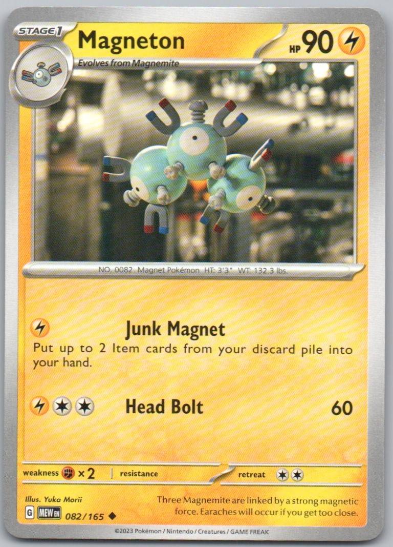 Magneton 082 Normal Lightning Card - 151