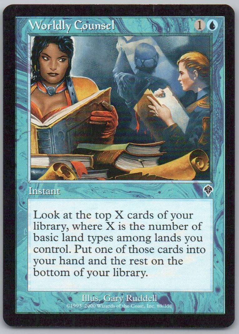 Worldly Counsel 89 Normal Instant Card - Invasion