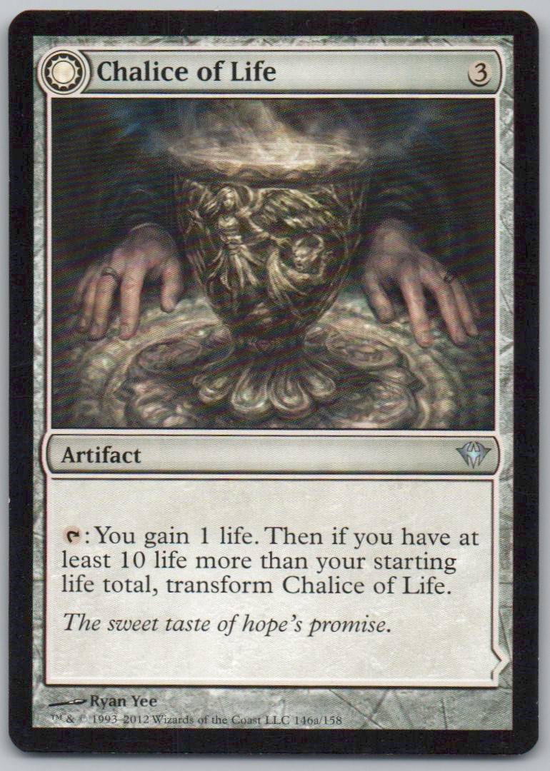 Chalice of Life 146 Normal Artifact Card - Dark Ascension