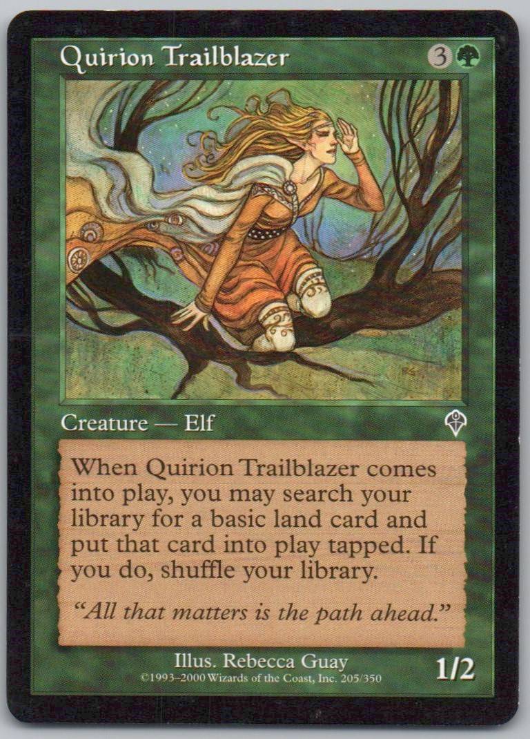 Quirion Trailblazer 205 Normal Creature Card - Invasion