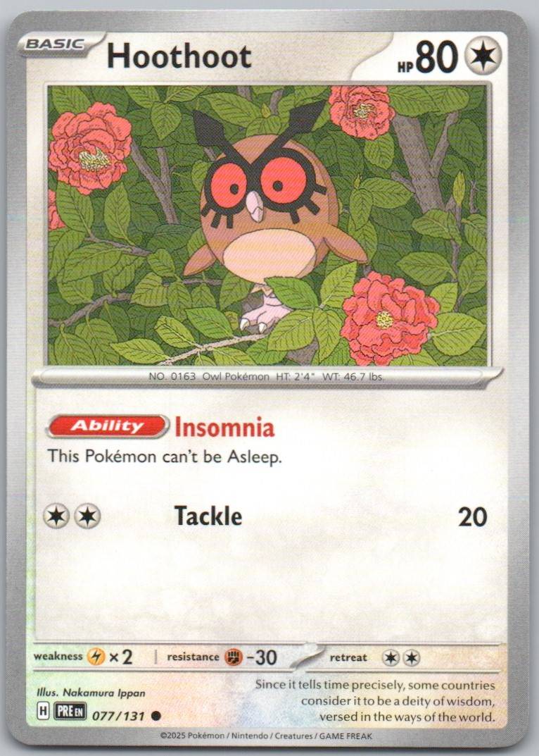 77 - Hoothoot