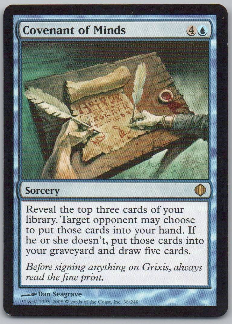 Covenant of Minds 38 Normal Sorcery Card - Shards of Alara
