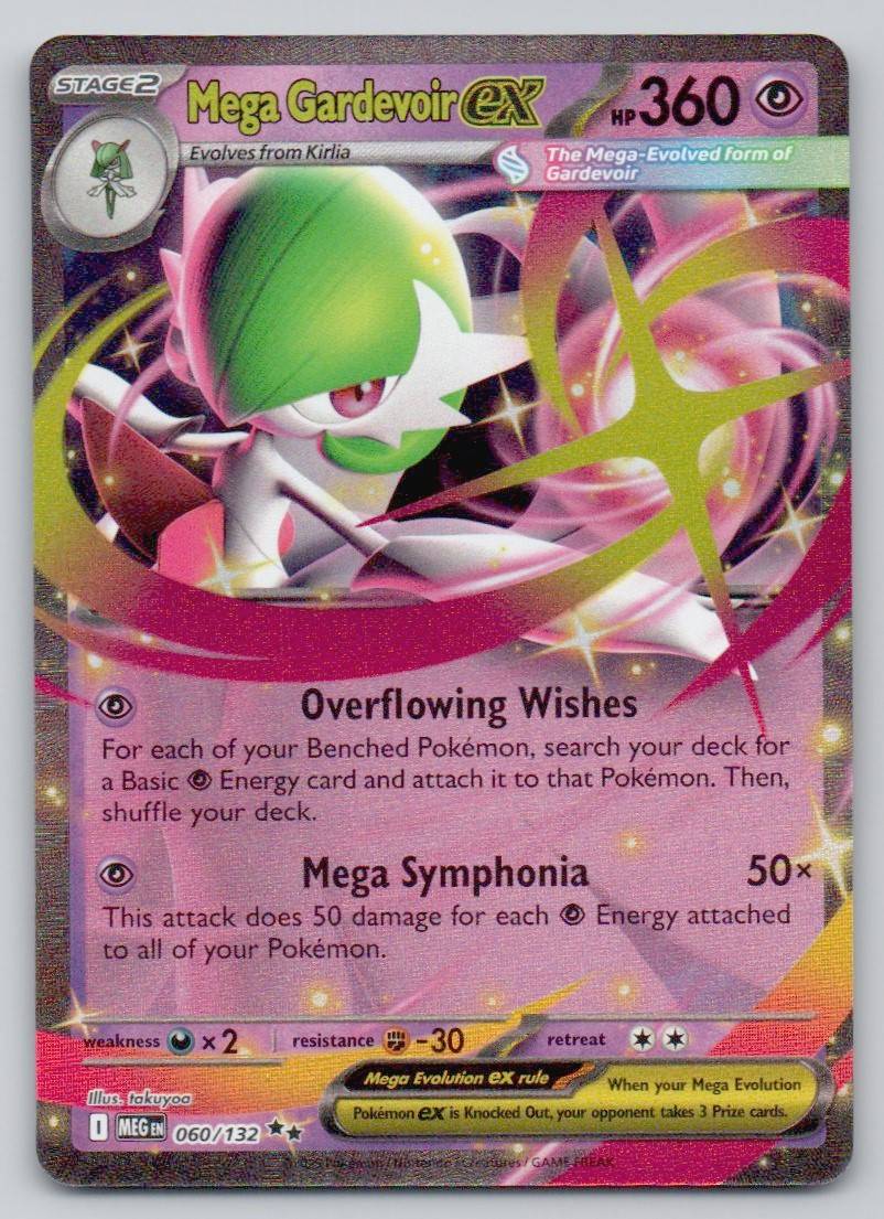 Mega Gardevoir ex 060 NOR Card - Mega Evolution