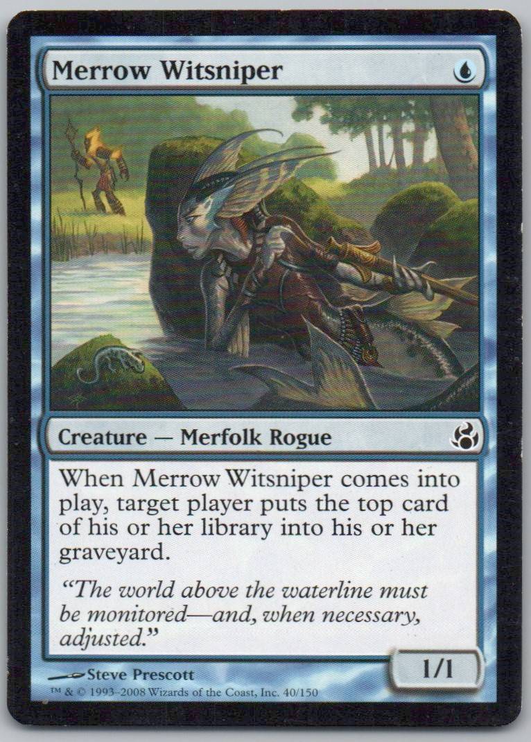 Merrow Witsniper 40 Normal Creature Card - Morningtide