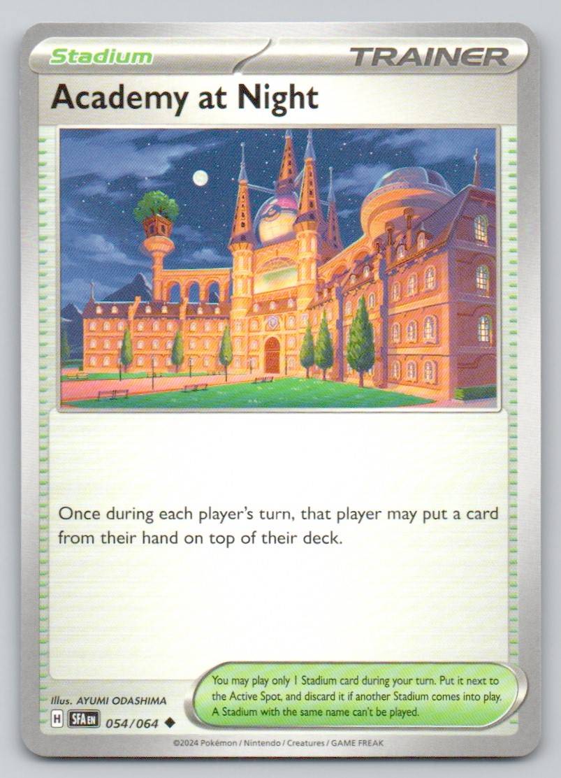 Academy at Night 054 NOR Card - Shrouded Fable