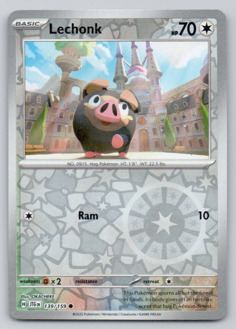 Lechonk 139 REV Card - Journey Together