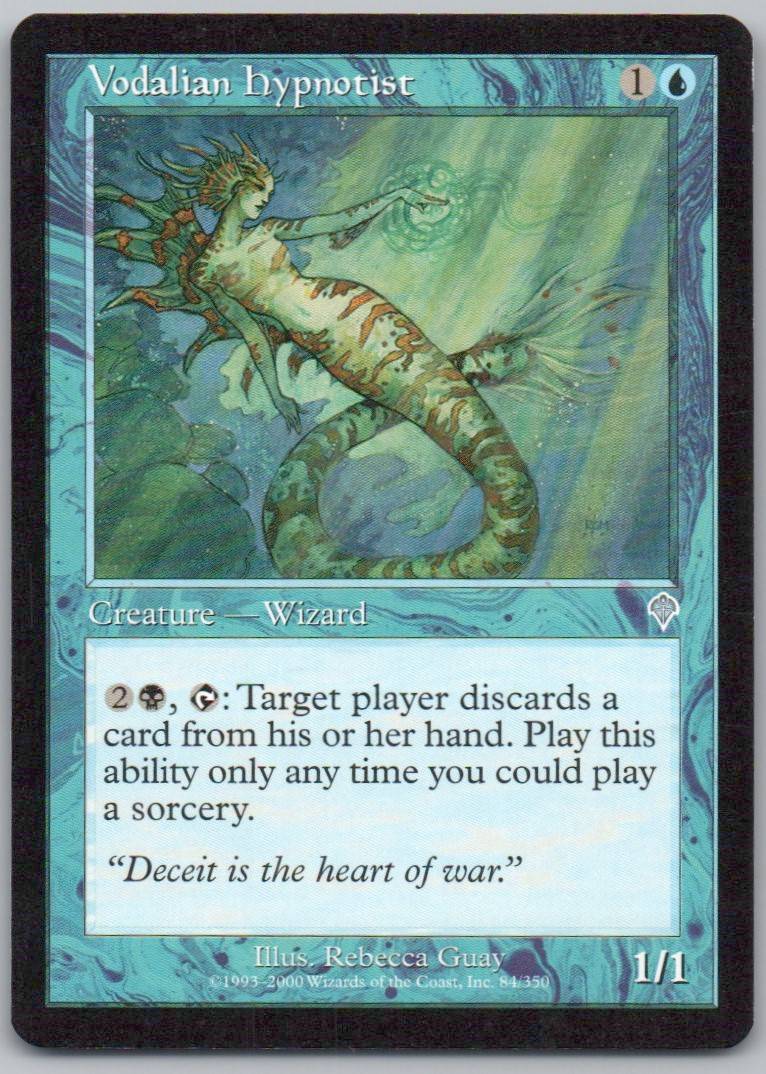 Vodalian Hypnotist 84 Normal Creature Card - Invasion