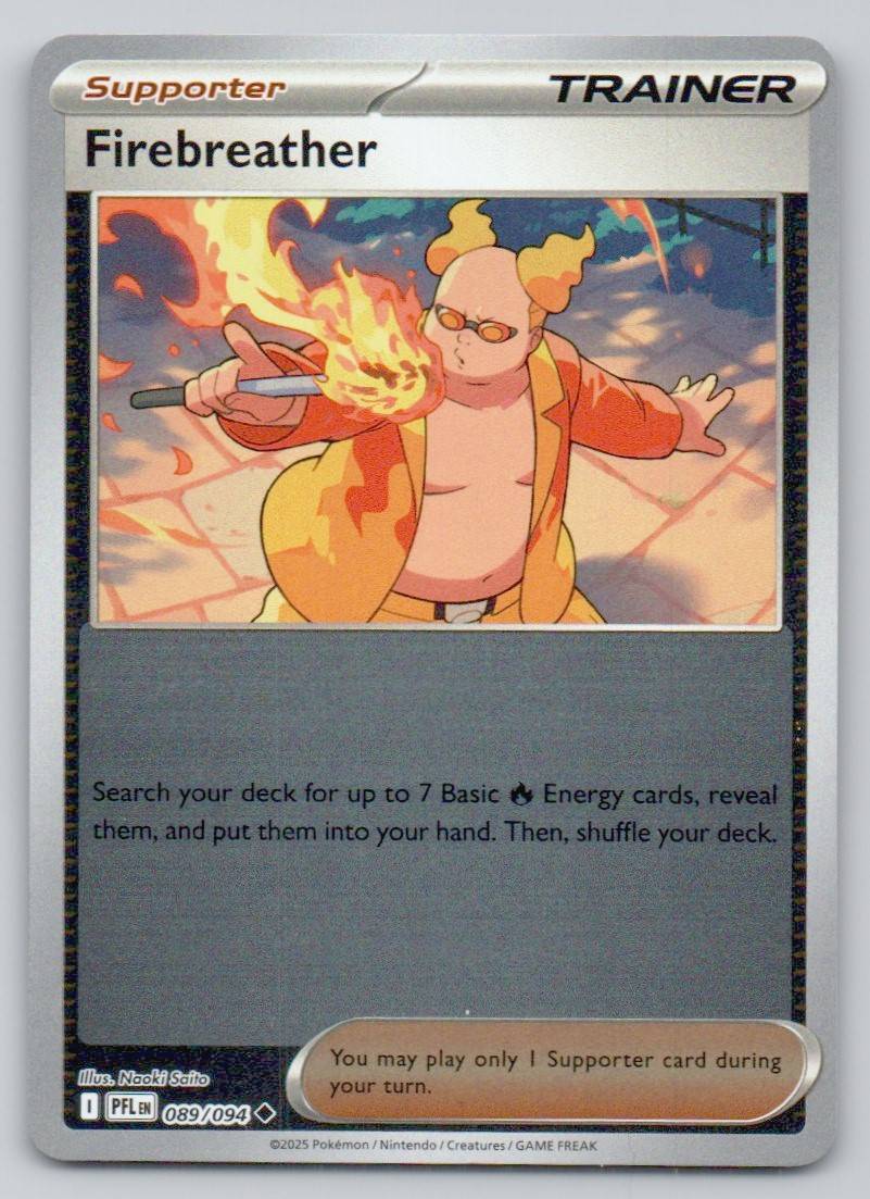Firebreather 089 REV Card - Phantasmal Flames