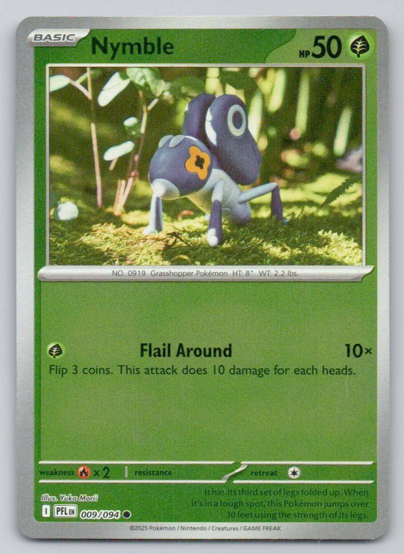 Nymble 009 REV Card - Phantasmal Flames