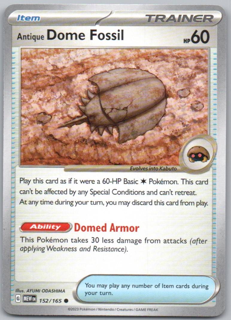 152 - Antique Dome Fossil