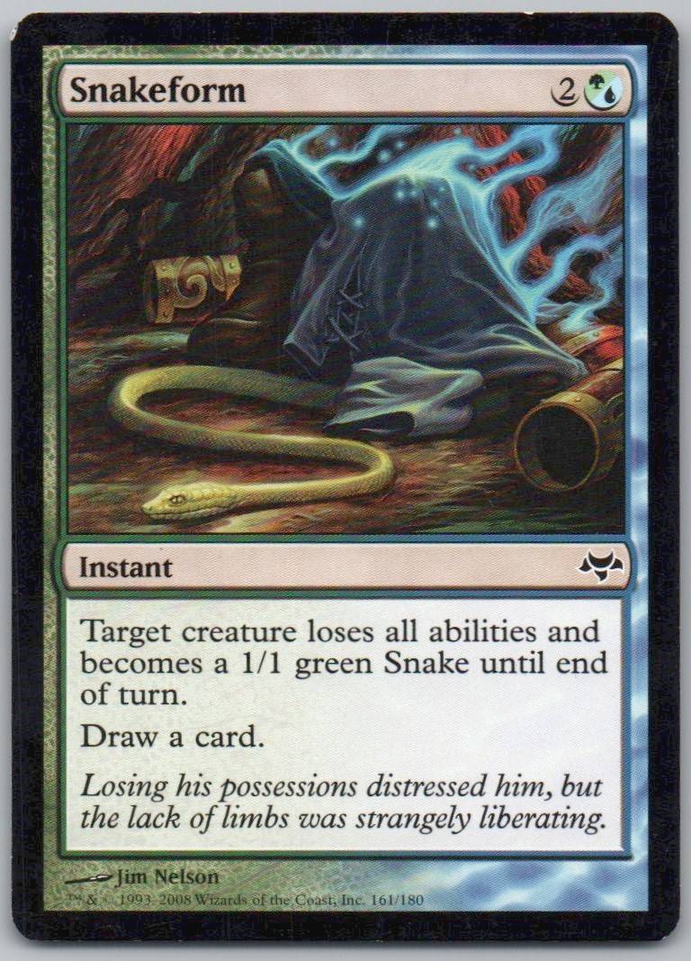 Snakeform 161 Normal Instant Card - Eventide