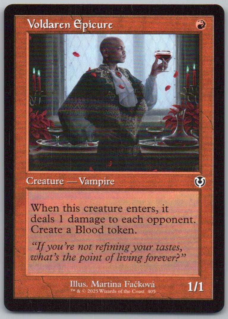 Voldaren Epicure (Retro Frame) 405 Normal Creature Card - Innistrad Remastered
