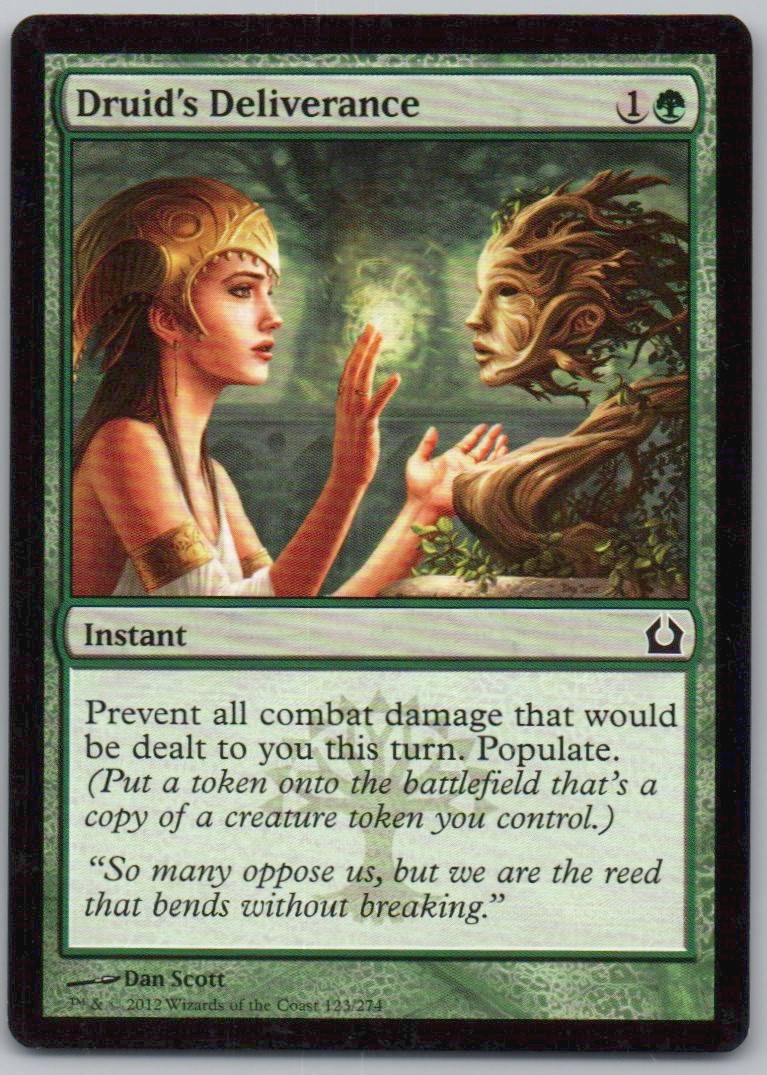 Druid's Deliverance 123 Normal Instant Card - Return to Ravnica