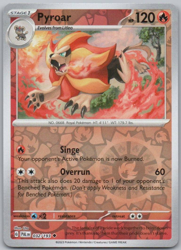 32 - Pyroar