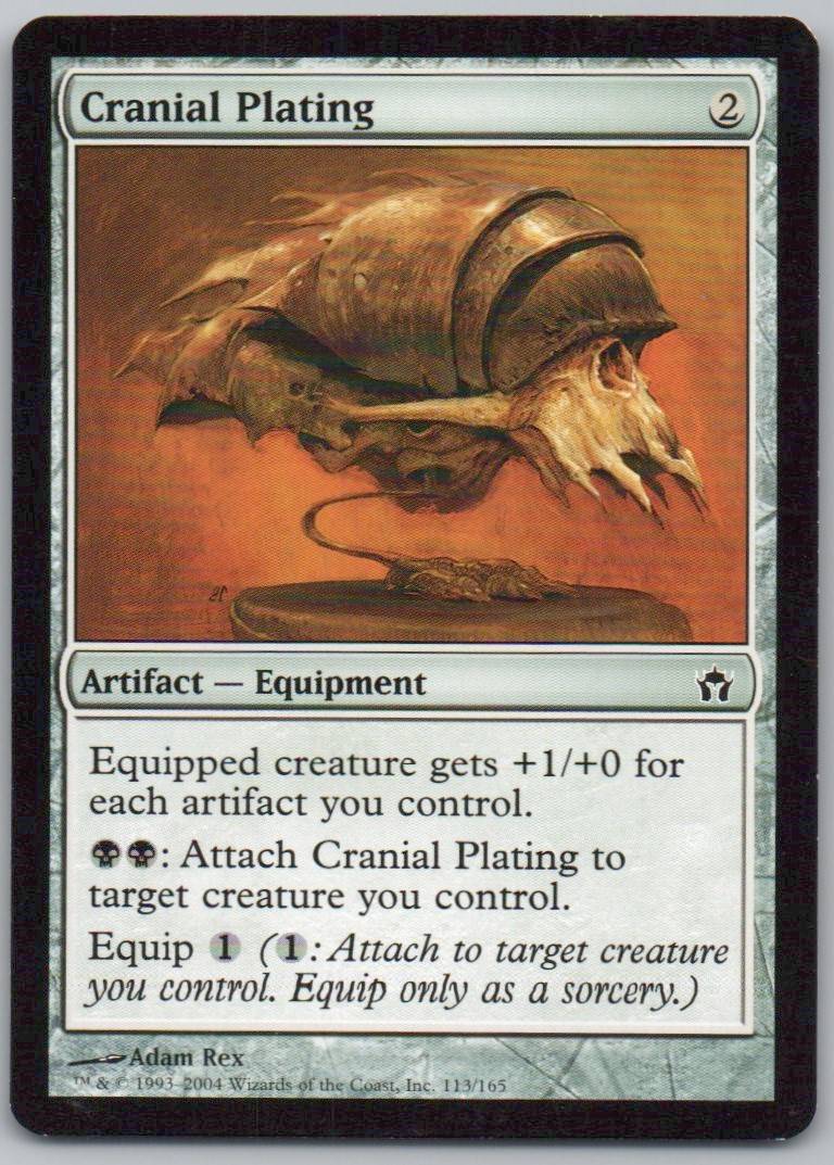 Cranial Plating 113 Normal Artifact Card - Fifth Dawn