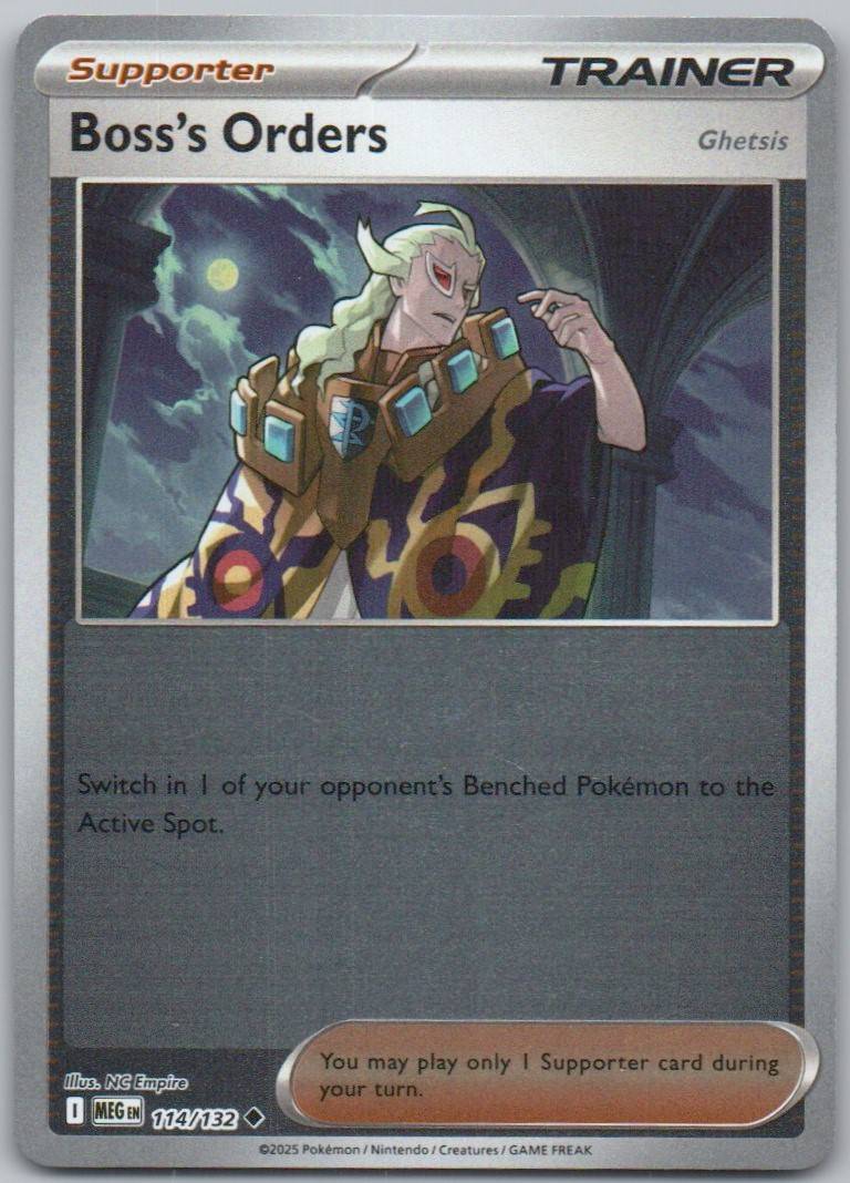 Boss's Orders 172 NOR Card - Deck Exclusives