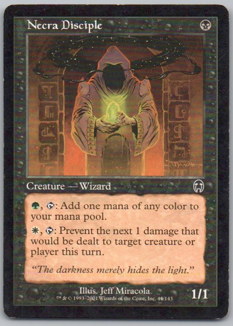 Necra Disciple 44 Normal Creature Card - Apocalypse