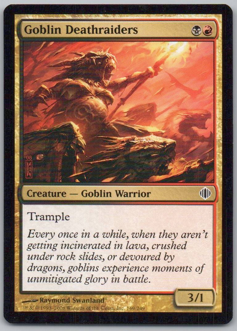 Goblin Deathraiders 169 Normal Creature Card - Shards of Alara
