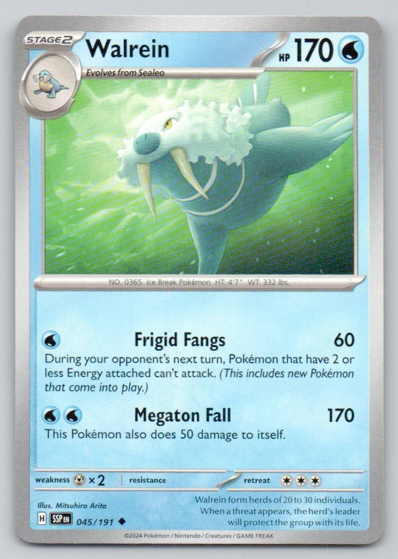 Walrein 045 NOR Card - Surging Sparks