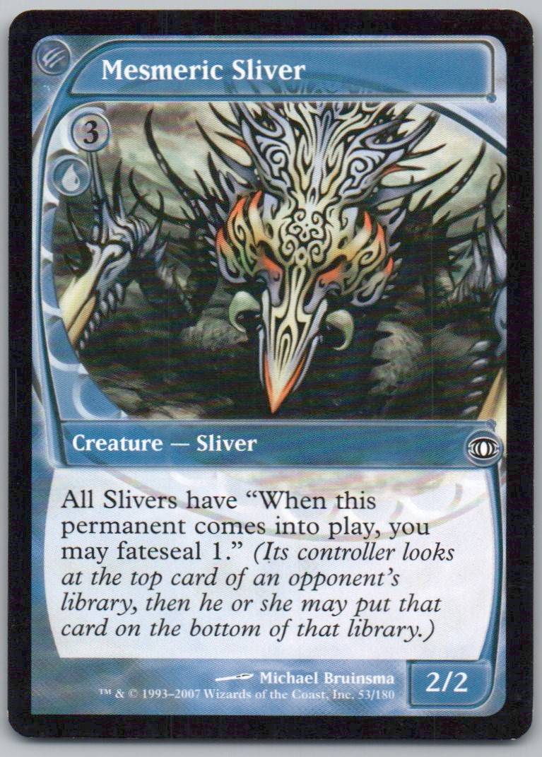 Mesmeric Sliver 53 Normal Creature Card - Future Sight