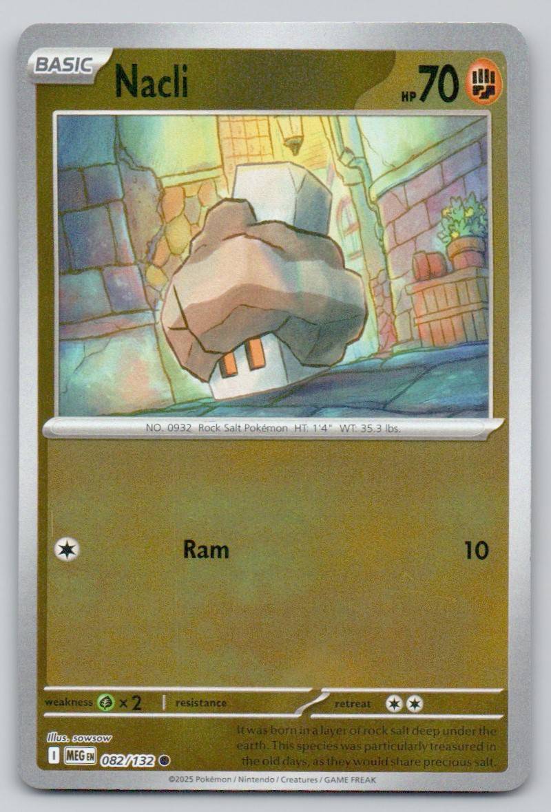 Nacli 082 REV Card - Mega Evolution