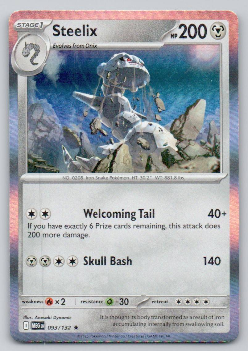Steelix 093 NOR Card - Mega Evolution