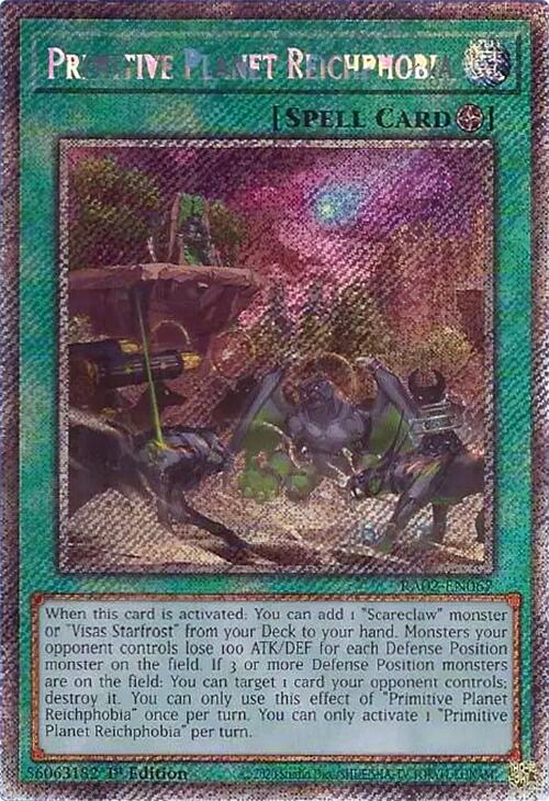 Primitive Planet Reichphobia (Platinum Secret Rare)