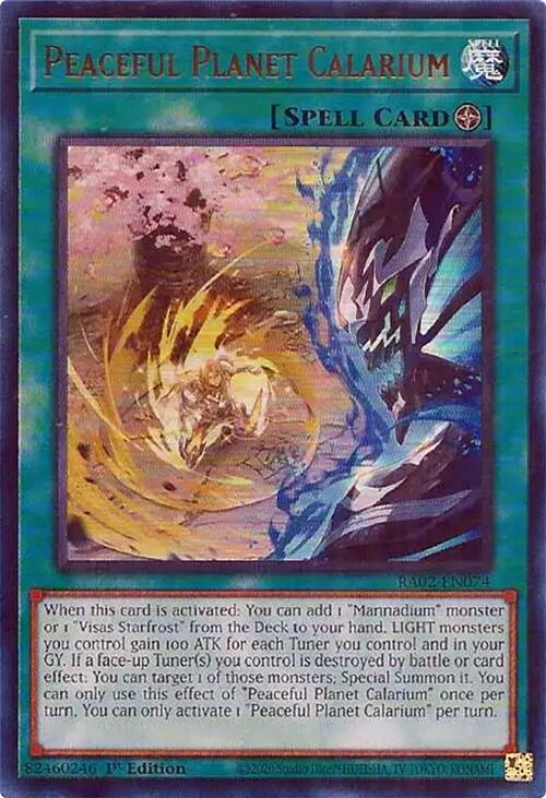 Peaceful Planet Calarium (UR)