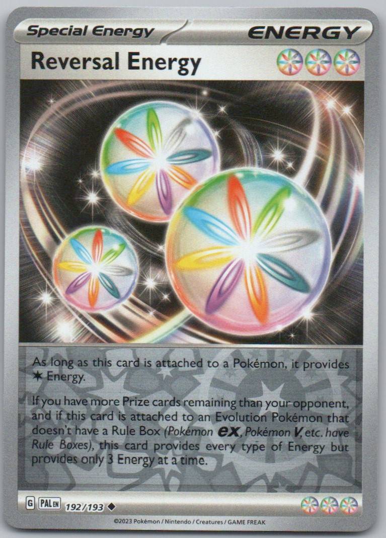 Reversal Energy 192 REV Card - Paldea Evolved