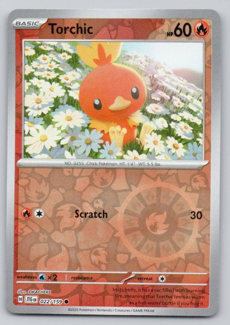 Torchic 022 REV Card - Journey Together