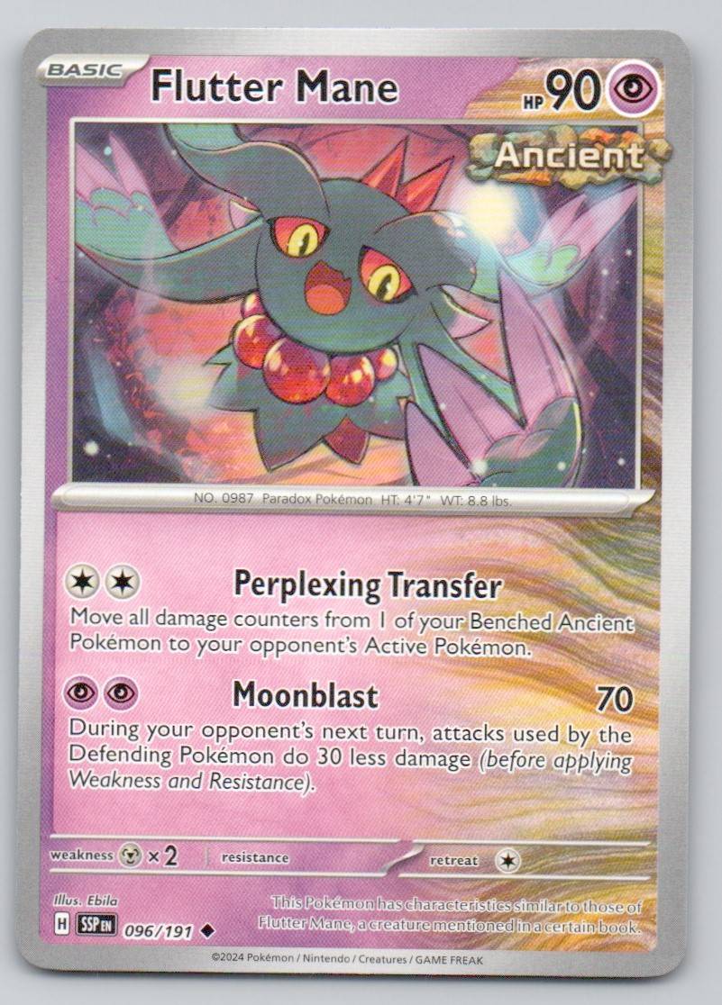 Flutter Mane 096 NOR Card - Surging Sparks
