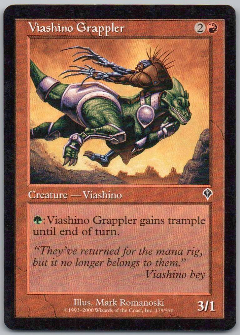 Viashino Grappler 179 Normal Creature Card - Invasion