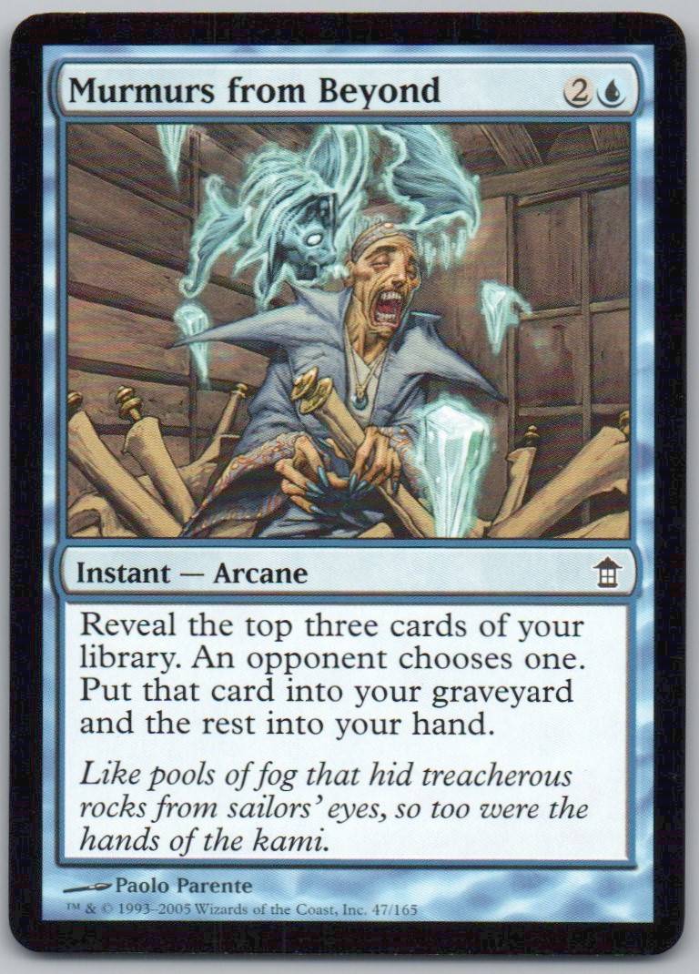 Murmurs from Beyond 47 Normal Instant Card - Saviors of Kamigawa