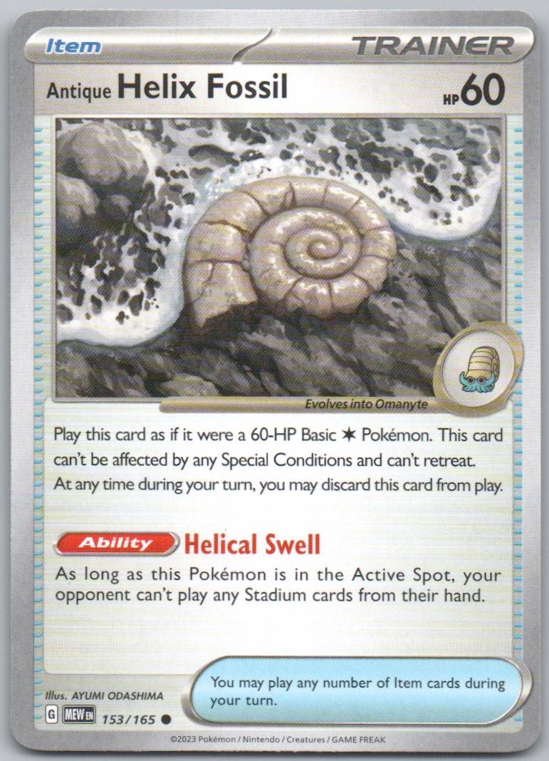 153 - Antique Helix Fossil