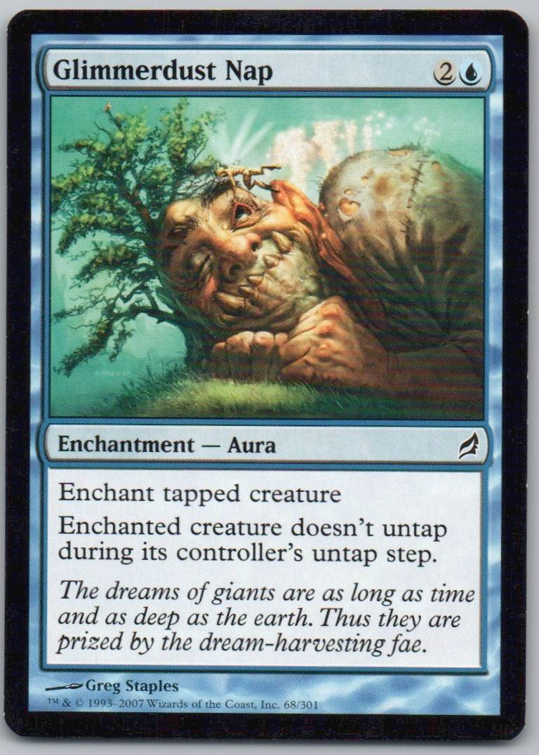 Glimmerdust Nap 68 Normal Enchantment Card - Lorwyn