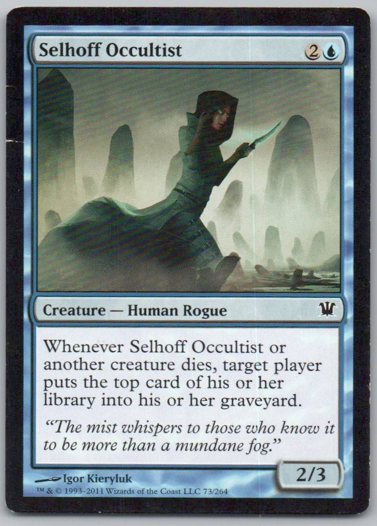 Selhoff Occultist 73 Normal Creature Card - Innistrad